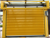 Roll-up sound insulation door