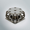 Steel wire rope shock absorber