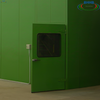 Industrial soundproof door