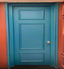 Steel soundproof door
