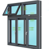 Ventilated soundproof window