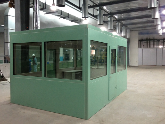 Industrial soundproof room